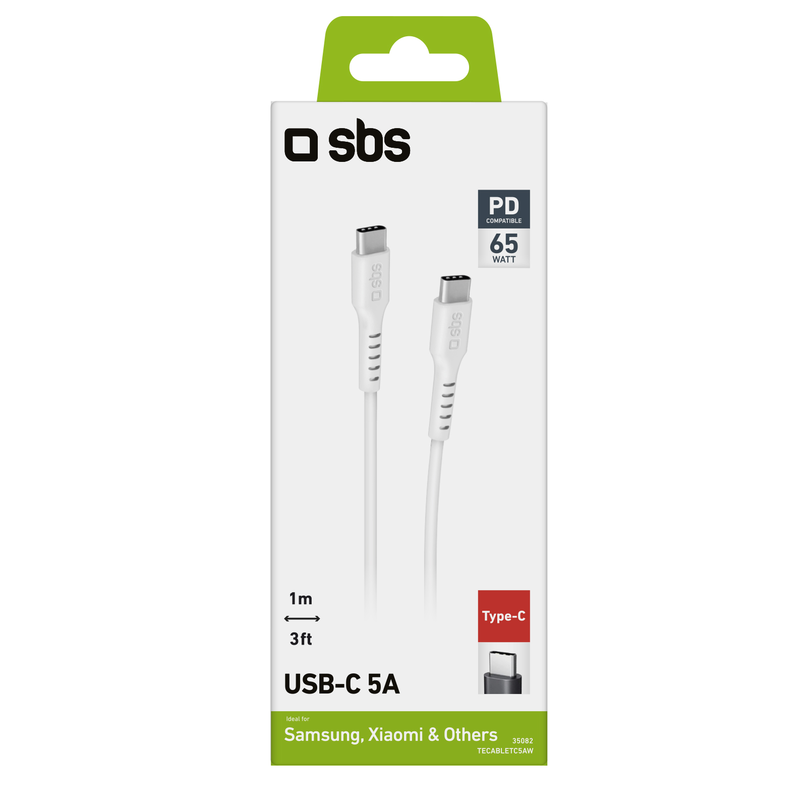 Sbs K Bel Usb C Usb C Pd Do W M Biela Fixdistribution