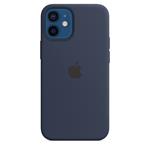 
Apple-Silicone Case with MagSafe for iPhone 12 mini, deep navy
