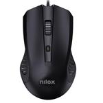 
nilox-USB-A mouse MOUSB1013, 2400 DPI, black
