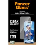 
PanzerGlass-UWF tempered glass with applicator for iPhone 17/16 Pro, black
