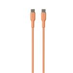
PURO-Cable USB-C/USB-C, 60 W, Soft, 1.5 m, peach
