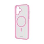 
SBS-Mag Frame case compatible with MagSafe for iPhone 16 Plus, pink
