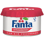 
AirPure-Fanta Iconic Cap car air freshener, Strawberry scent
