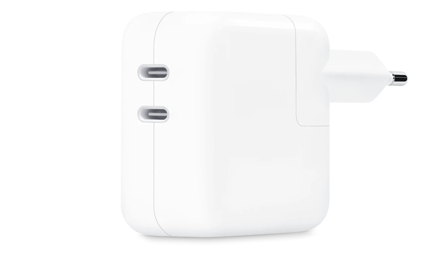 Apple - Cestovný adaptér 2x USB-C, 35 W, biela