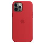 Apple - Puzdro silikónové s MagSafe pre iPhone 12 Pro Max, červená