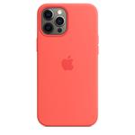 Apple - Puzdro silikónové s MagSafe pre iPhone 12 Pro Max, pink citrus