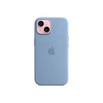 Apple - Puzdro silikónové s MagSafe pre iPhone 15, winter blue