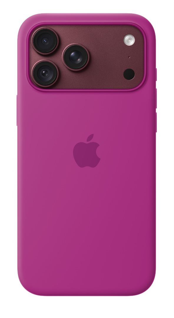 Apple-Puz iPh18ProM Sil Case s MS,mag