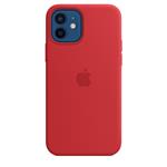 
Apple-Silicone case with MagSafe for iPhone 12/12 Pro, red
