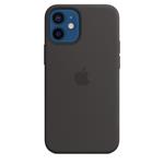 
Apple-Silicone case with MagSafe for iPhone 12 mini, black
