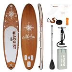Aquist-Inflatable paddleboard Aloha 11 &#39;, wooden motif