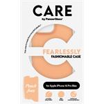 
CARE-Fearlessly case for iPhone 16 Pro Max, peachy
