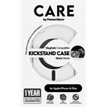 
CARE-Kickstand case with MagSafe for iPhone 16 Plus, black
