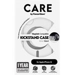 
CARE-Kickstand case with MagSafe for iPhone 16, silver
