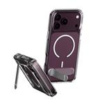 CARE - Kickstand Case with white MagSafe for iPhone 18 Pro Max/17 Pro Max, transparent