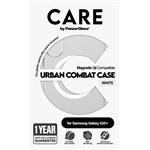 
CARE-Pouzdro Urban Combat s bílým QI pro Samsung Galaxy S25+, transparentní
