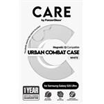 
CARE-Pouzdro Urban Combat s bílým QI pro Samsung Galaxy S25 Ultra, transparentní
