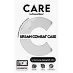 CARE - Puzdro Urban Combat pre Samsung Galaxy S25 Ultra, transaprentná