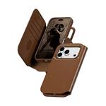 CARE - Puzdro Wallet Tango Two-In-One s MagSafe pre iPhone 18 Pro/17 Pro, hnedá
