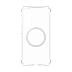 CARE - Samba case with white QI for Samsung Galaxy S26+, transparent