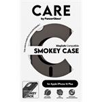 
CARE-Smokey case with MagSafe for iPhone 16 Plus, black
