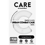 CARE - Urban Combat Case with MagSafe for iPhone 17e/16e, white