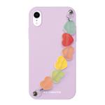 case&amp;me-Love String case for iPhone XR, purple