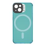 case&amp;me-Neon case with MagSafe for iPhone 14 Plus, blue