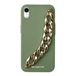 case&amp;me-Pouzdro Classy String pro iPhone XR, zelená
