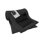 
case&amp;me-Scarf with smartphone pocket Wooly, black
