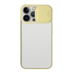 case&amp;me-Slide case for iPhone 13 Pro, yellow