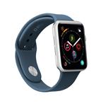 case&amp;me-Strap for Apple Watch 38/40/41 mm M, silicone, blue