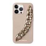 case&me - Puzdro Classy String pre iPhone 13 Pro Max, fialová