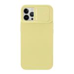 case&me - Puzdro Wavy Slide pre iPhone 11 Pro, žltá
