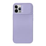 case&me - Puzdro Wavy Slide pre iPhone 13 Pro Max, fialová