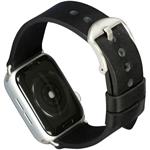 
dbramante1928-Bornholm strap for Apple Watch 44 mm, black/silver
