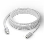 
dbramante1928-Cable USB-C/USB-C, 100 W, re-charge, braided, 2.5 m, white
