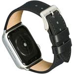 dbramante1928-Copenhagen strap for Apple Watch 40 mm, black/silver