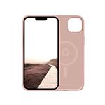 dbramante1928 - Puzdro Monaco s MagSafe pre iPhone 14 Plus, pink sand