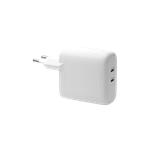 
dbramante1928-Travel adapter re-charge GaN 2x USB-C, 45 W, white
