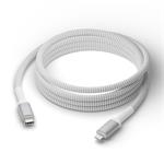 
dbramante1928-USB-C/Lightning cable, 30 W, re-charge, braided, 2.5 m, white
