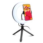 EASY&amp;SHARE-Selfie ring light 8&#39;&#39;, black