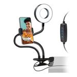EASY&SHARE - Selfie kruhové svetlo Live Stream Pro, čierna