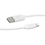 EasyCell - Kábel USB/Lightning MFI, 1 m, biela