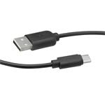 EasyCell - Kábel USB/USB-C, 1,5 m, čierna