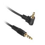 
Ekon-Audio cable jack 3.5 mm M 90°, 30 cm, black
