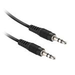 Ekon-Audio cable jack 3.5 mm M, length 1 m, black