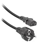 
Ekon-Power cable for PC Schuko/IEC, 1.5 m, black
