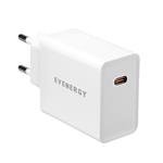 EVENERGY-Travel adapter USB-C, 20 W, PD, white