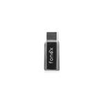 Fonex - Adaptér Micro USB-A/USB-C, čierna